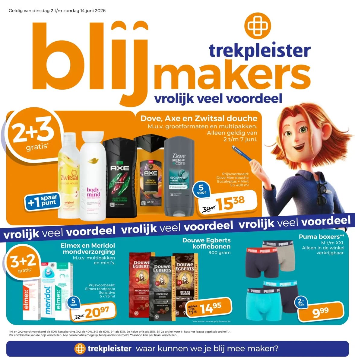 Trekpleister folder – pagina 1