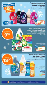 Fleuril wasmiddel Renew vloeibaar aanbieding bij Trekpleister – geldig van 03.02.2026 t/m 15.02.2026