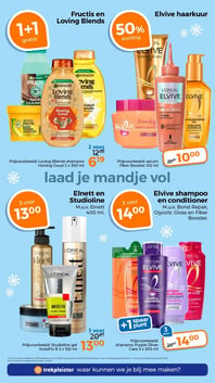 Elvive shampoo en conditioner aanbieding bij Trekpleister – geldig van 03.02.2026 t/m 15.02.2026