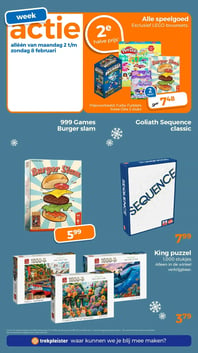 Goliath Sequence classic aanbieding bij Trekpleister – geldig van 03.02.2026 t/m 15.02.2026
