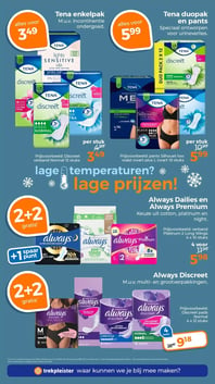 Discreet verband Normal 12 stuks aanbieding bij Trekpleister – geldig van 03.02.2026 t/m 15.02.2026