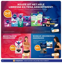 Libresse menstruatie ondergoed aanbieding bij Trekpleister – geldig van 03.03.2026 t/m 15.03.2026