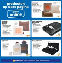 Elektrische kruik aanbieding bij Trekpleister – geldig van 03.03.2026 t/m 15.03.2026