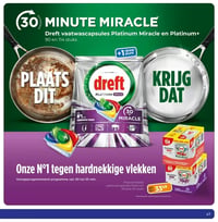 Dreft vaatwascapsules Platinum Miracle en Platinum+ aanbieding bij Trekpleister – geldig van 03.03.2026 t/m 15.03.2026