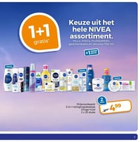 Keuze uit het hele NIVEA assortiment. aanbieding bij Trekpleister – geldig van 03.03.2026 t/m 15.03.2026