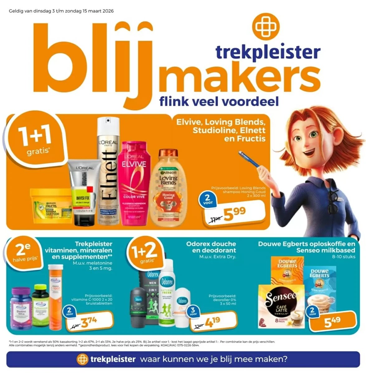 Trekpleister folder – pagina 1