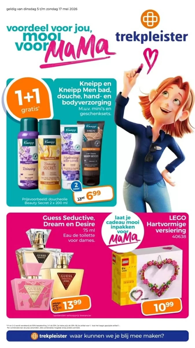 Trekpleister folder – pagina 1