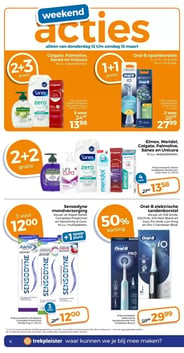 Sensodyne mondverzorging aanbieding bij Trekpleister – geldig van 10.03.2026 t/m 15.03.2026