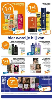 Taft en Got2b haarstyling aanbieding bij Trekpleister – geldig van 10.03.2026 t/m 15.03.2026