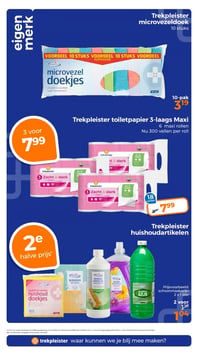 Trekpleister toiletpapier 3-laags Maxi aanbieding bij Trekpleister – geldig van 14.04.2026 t/m 19.04.2026