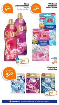 Witte Reus toiletblok aanbieding bij Trekpleister – geldig van 14.04.2026 t/m 19.04.2026