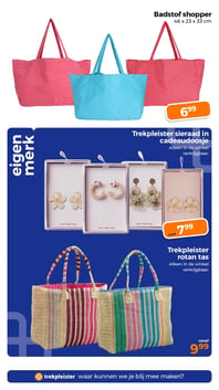 Badstof shopper aanbieding bij Trekpleister – geldig van 14.04.2026 t/m 19.04.2026