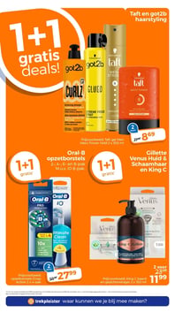 Taft en got2b haarstyling aanbieding bij Trekpleister – geldig van 14.04.2026 t/m 19.04.2026