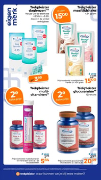 multivitaminen aanbieding bij Trekpleister – geldig van 14.04.2026 t/m 19.04.2026