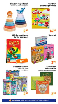 Play-Doh Blooming flowers aanbieding bij Trekpleister – geldig van 14.04.2026 t/m 19.04.2026