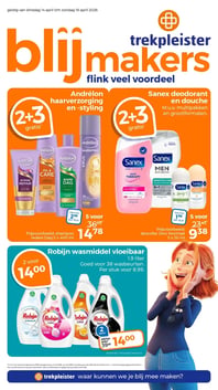 Sanex deodorant en douche aanbieding bij Trekpleister – geldig van 14.04.2026 t/m 19.04.2026