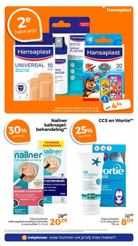 Hansaplast UNIVERSAL 10 Strips aanbieding bij Trekpleister – geldig van 14.04.2026 t/m 19.04.2026