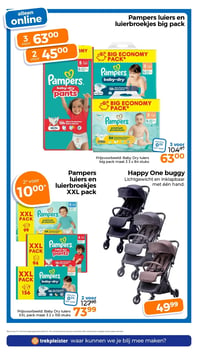 Happy One buggy aanbieding bij Trekpleister – geldig van 14.04.2026 t/m 19.04.2026