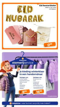 Eid feestartikelen aanbieding bij Trekpleister – geldig van 17.02.2026 t/m 01.03.2026