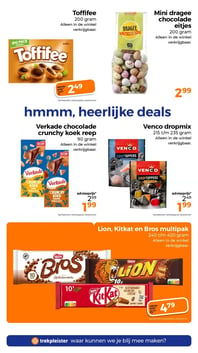 Mini dragee chocolade eitjes aanbieding bij Trekpleister – geldig van 17.02.2026 t/m 01.03.2026