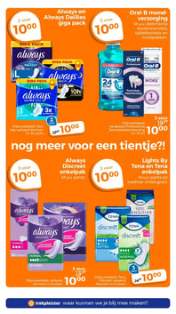Always Discreet enkelpak aanbieding bij Trekpleister – geldig van 17.02.2026 t/m 01.03.2026