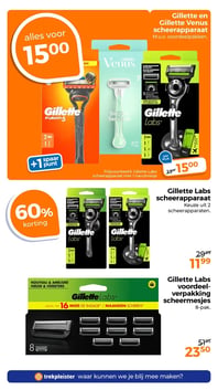 Gillette en Gillette Venus scheerapparaat aanbieding bij Trekpleister – geldig van 17.02.2026 t/m 01.03.2026