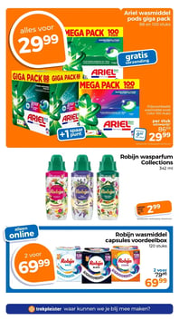 Robijn wasparfum Collections aanbieding bij Trekpleister – geldig van 17.02.2026 t/m 01.03.2026