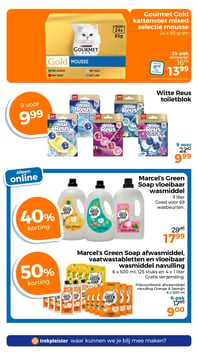 Marcel's Green Soap vloeibaar wasmiddel aanbieding bij Trekpleister – geldig van 17.02.2026 t/m 01.03.2026