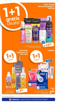 John Frieda haarverzorging en -styling aanbieding bij Trekpleister – geldig van 17.02.2026 t/m 01.03.2026