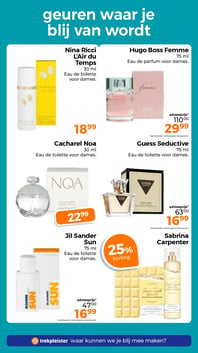 Guess Seductive aanbieding bij Trekpleister – geldig van 17.02.2026 t/m 01.03.2026