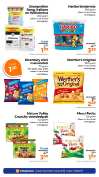 Merci Petits aanbieding bij Trekpleister – geldig van 17.02.2026 t/m 01.03.2026