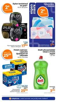 Dreft afwasmiddel Clean & Fresh Appel aanbieding bij Trekpleister – geldig van 17.02.2026 t/m 01.03.2026