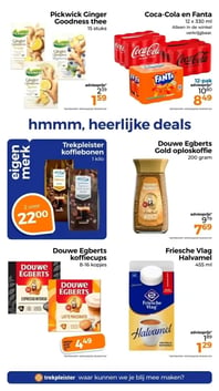 Douwe Egberts Gold oploskoffie aanbieding bij Trekpleister – geldig van 17.03.2026 t/m 29.03.2026