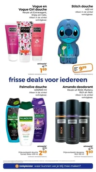 Palmolive douche aanbieding bij Trekpleister – geldig van 17.03.2026 t/m 29.03.2026