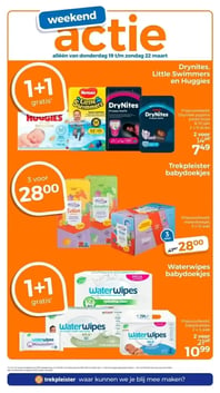Drynites, Little Swimmers en Huggies aanbieding bij Trekpleister – geldig van 19.03.2026 t/m 22.03.2026