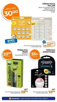 Wilkinson scheermesjes aanbieding bij Trekpleister – geldig van 17.03.2026 t/m 29.03.2026