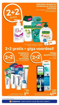 Palmolive douche en handzeep en Unicura handzeep aanbieding bij Trekpleister – geldig van 17.03.2026 t/m 29.03.2026