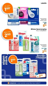 Labello aanbieding bij Trekpleister – geldig van 17.03.2026 t/m 29.03.2026