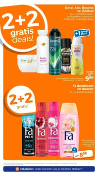 Fa deodorant en douche aanbieding bij Trekpleister – geldig van 17.03.2026 t/m 29.03.2026