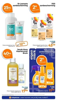 Sunspray SPF50 2 x 200 ml aanbieding bij Trekpleister – geldig van 17.03.2026 t/m 29.03.2026