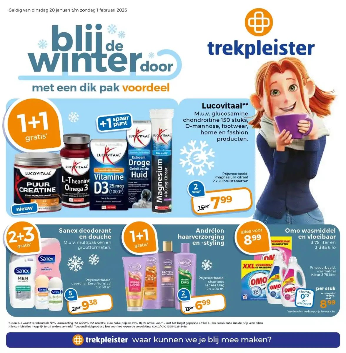 Trekpleister folder – pagina 1