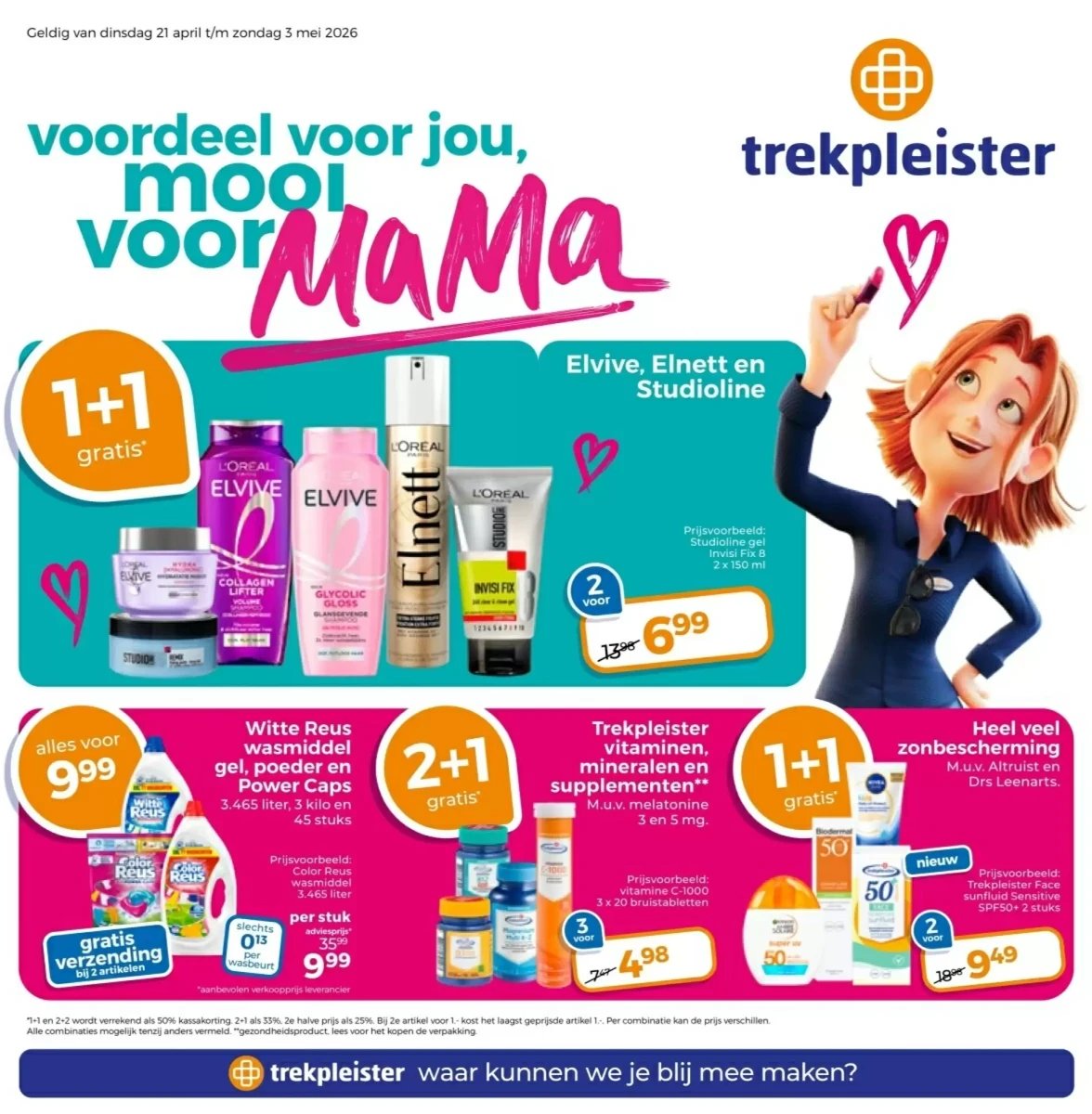 Trekpleister folder – pagina 1