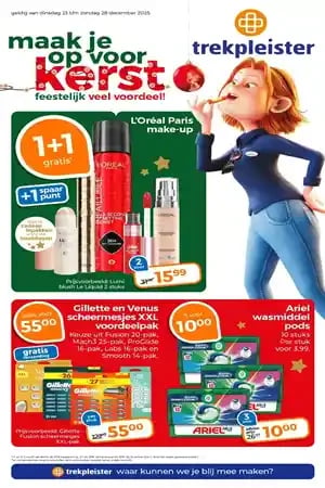 Trekpleister folder – pagina 1
