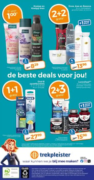 Dove, Axe en Rexona aanbieding bij Trekpleister – geldig van 24.02.2026 t/m 01.03.2026