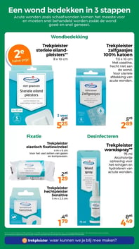 Trekpleister zalfgaasjes 100% katoen aanbieding bij Trekpleister – geldig van 24.02.2026 t/m 01.03.2026