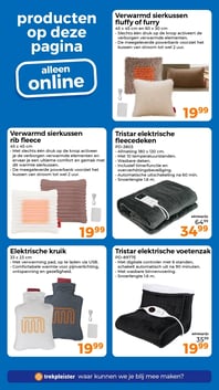 Tristar elektrische voeten zak PD-8977E aanbieding bij Trekpleister – geldig van 27.01.2026 t/m 01.02.2026