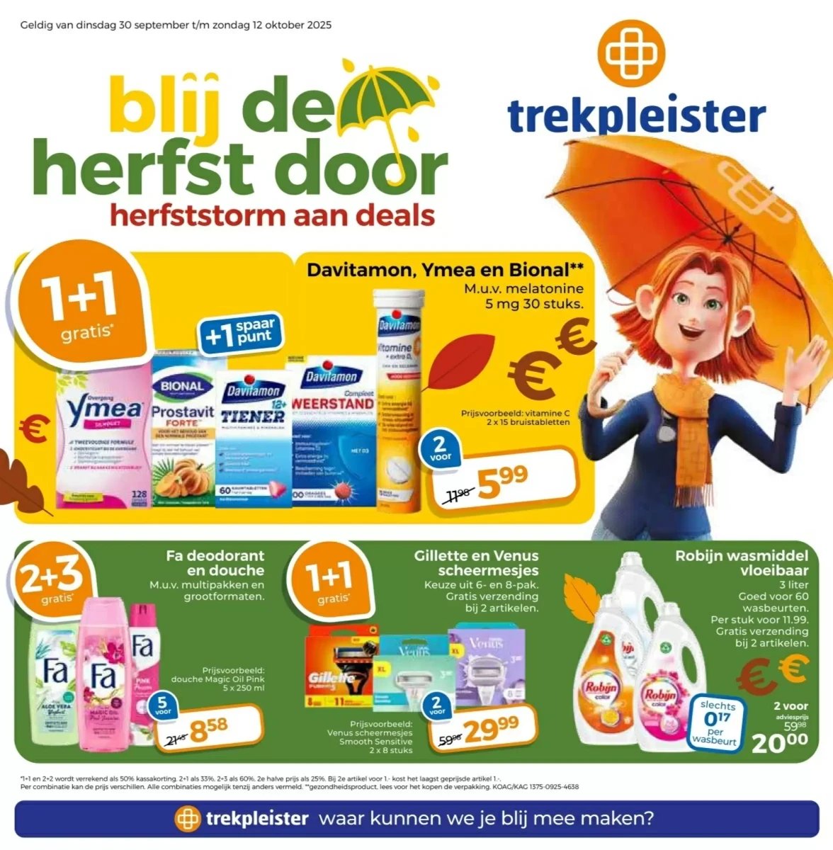 Trekpleister folder – pagina 1