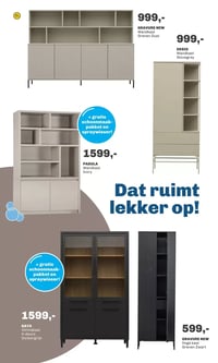 DESIO Wandkast Stonegrey aanbieding bij Trendhopper – geldig van 01.03.2026 t/m 29.03.2026