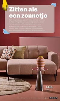 LEOVA Bijzettafel nikkel 35x45 cm aanbieding bij Trendhopper – geldig van 01.03.2026 t/m 29.03.2026