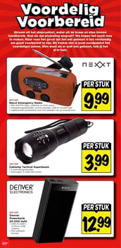 Zaklamp Tactical Superbeam aanbieding bij Vomar – geldig van 01.02.2026 t/m 07.02.2026